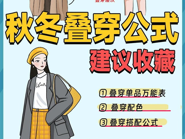 秋冬如何疊穿才好看？南寧個人形象穿搭