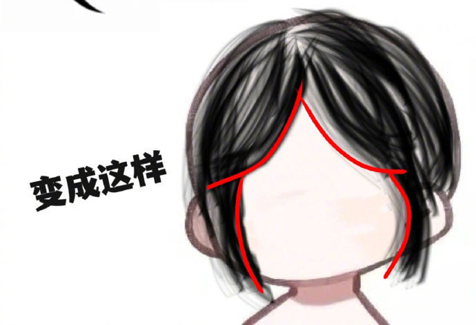 甜美八字劉海教程，學(xué)理發(fā)在南寧