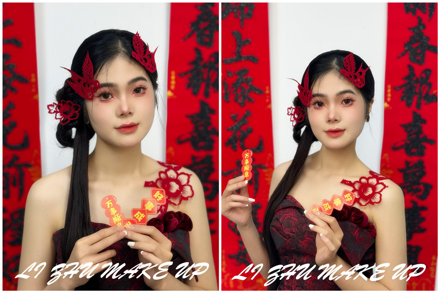 廣西美妝寫真作品：新年開運(yùn)妝