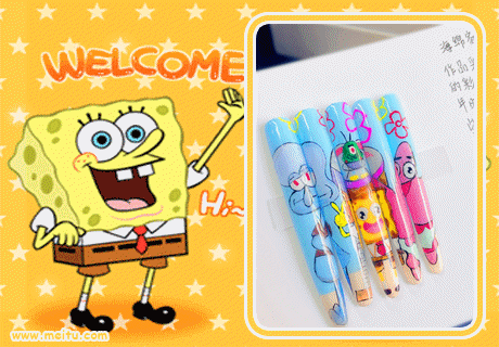 海綿寶寶美甲，南寧美甲造型職校學(xué)員作品