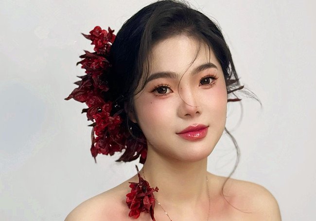 氛圍感干花造型，南寧化妝學高彩