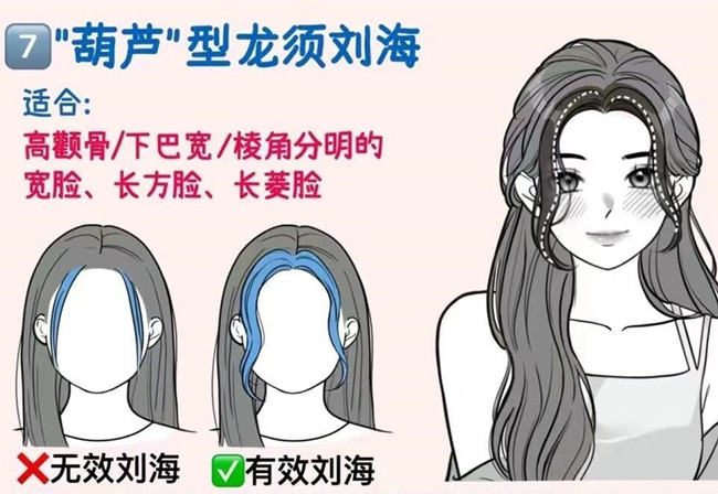 如何護理龍須劉海？南寧女士理發(fā)