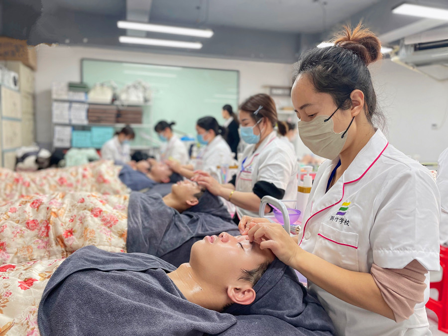 課堂實況 | 南寧美容護膚培訓(xùn)實操