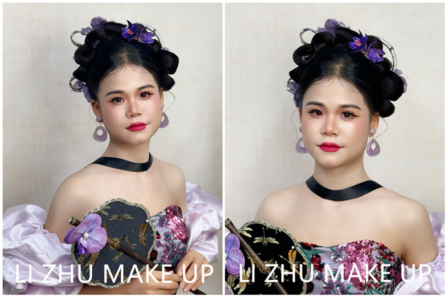 新中式東方造型，?南寧彩妝寫真機構(gòu)作品