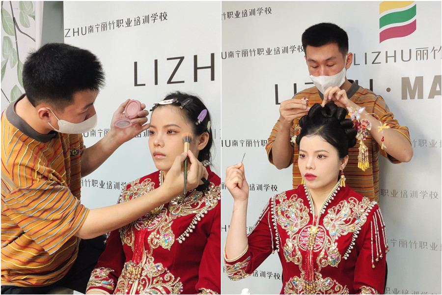 秀禾新娘造型，南寧婚禮化妝分享