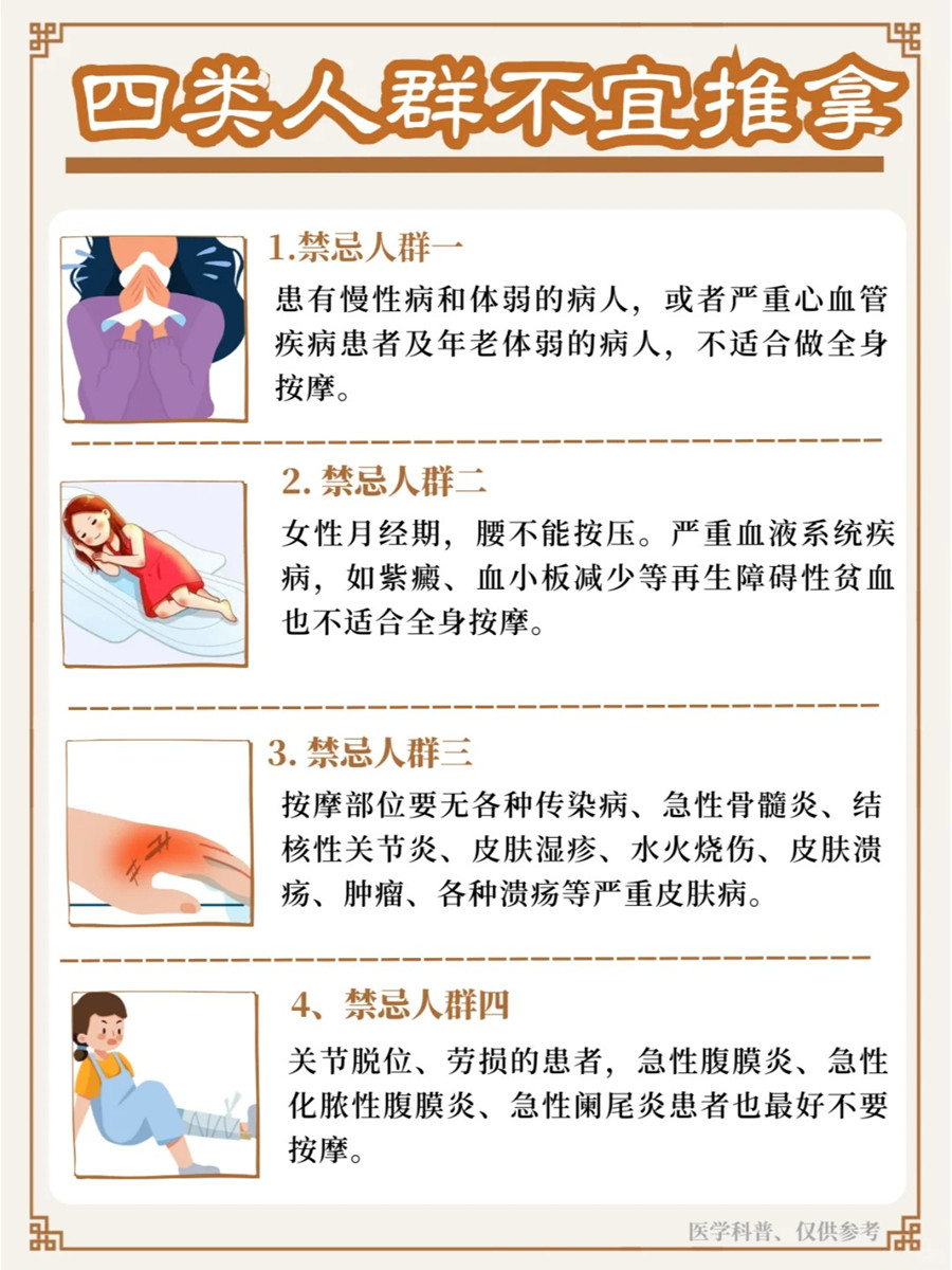 四類(lèi)不宜推拿的人群，南寧健康管理培訓(xùn)