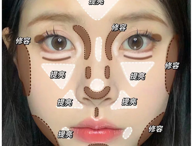 修容的步驟及方法，南寧教化妝